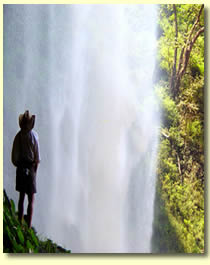 From behind Bruce Falls, Ethiopia