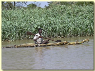 A local kayaker